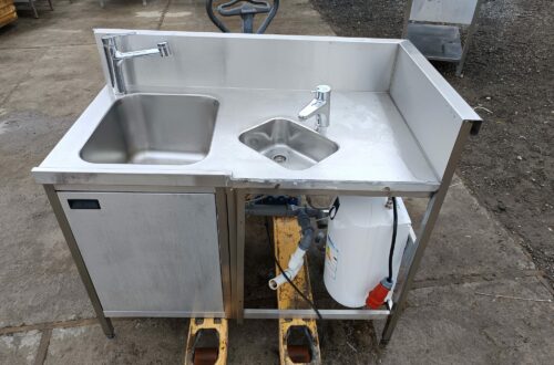 Zlewozmywak gastronomiczny nierdzewny. Zlew inox.
