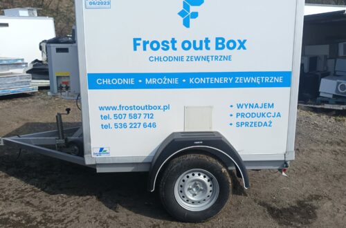 Przyczepka chłodnia- wynajem